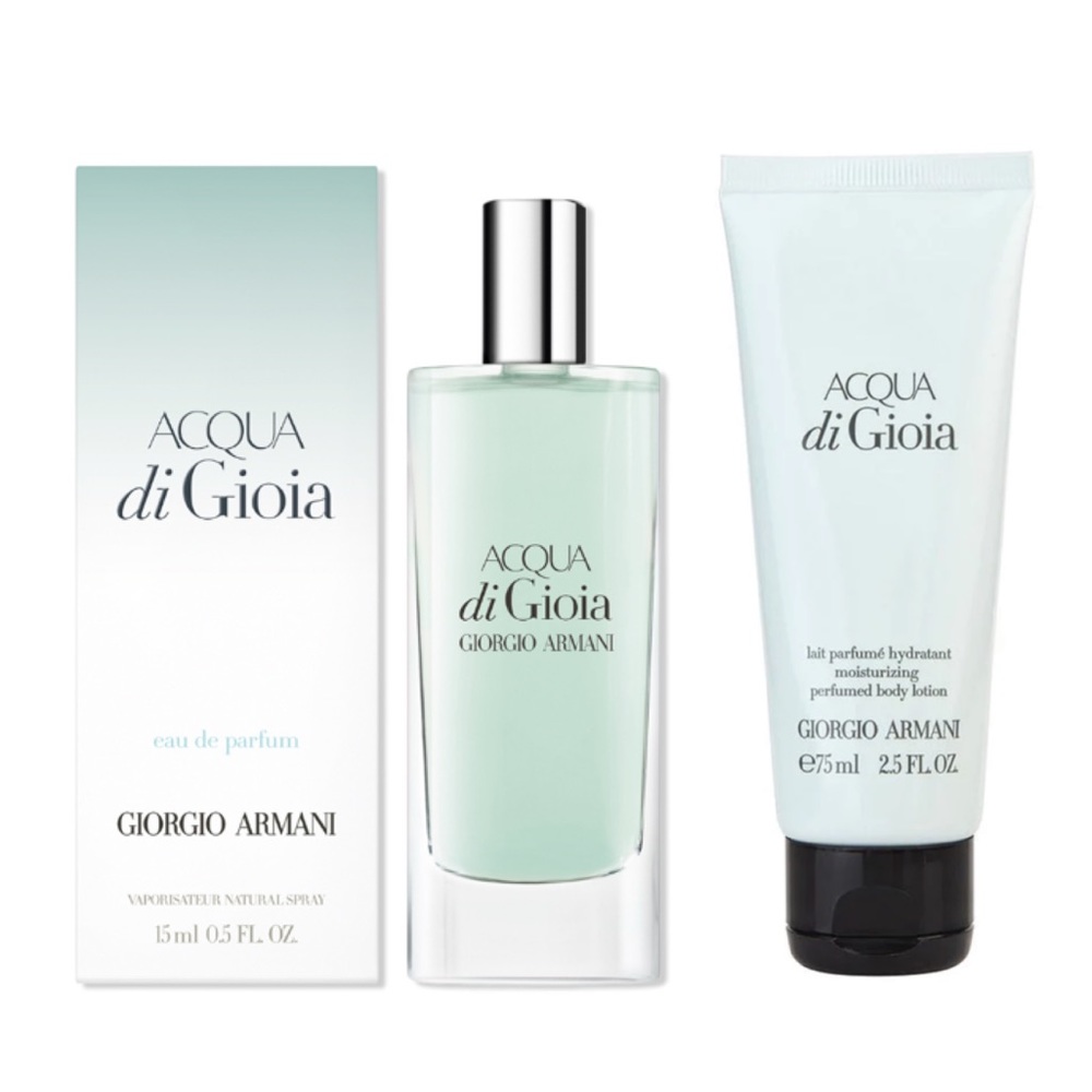 Bundle - Giorgio Armani Acqua Di Gioia Fragrance & Body Lotion Set